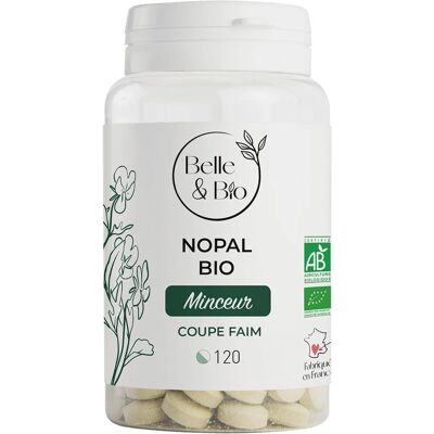 Belle&bio Nopal Bio - Perte de poids - 120 Comprimés - Certifié Bio - Publicité Belle&bio Nopal Bio - Perte de poids - 120 Comprimés - Certifié Bio - Publicité