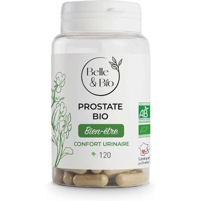 Belle & Bio Prostate Bio - 120 Gélules - Biologique & Naturel - Publicité Belle & Bio Prostate Bio - 120 Gélules - Biologique & Naturel - Publicité