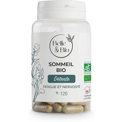 Belle et Bio - Sommeil Bio - 120 Gélules - BIO - Sommeil - Publicité Belle et Bio - Sommeil Bio - 120 Gélules - BIO - Sommeil - Publicité