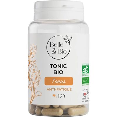 Tonic bio 120 capsules - Belle et Bio - Énergie & Fatigue - Publicité Tonic bio 120 capsules - Belle et Bio - Énergie & Fatigue - Publicité