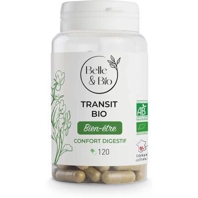 Belle & Bio Transit Bio 120 Gélules - Soutien digestif - Publicité Belle & Bio Transit Bio 120 Gélules - Soutien digestif - Publicité