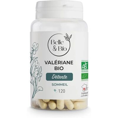 Belle & Bio Valériane Bio 120 Gélules - Relaxation et Sommeil - Publicité Belle & Bio Valériane Bio 120 Gélules - Relaxation et Sommeil - Publicité