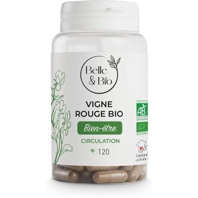 Belle & Bio Vitis Vinifera - Soutien de la circulation - Publicité Belle & Bio Vitis Vinifera - Soutien de la circulation - Publicité