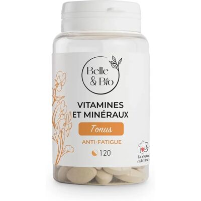 Belle et Bio Complexe Vitamines et Minéraux - 120 gélules - Publicité Belle et Bio Complexe Vitamines et Minéraux - 120 gélules - Publicité