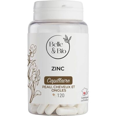 Belle & Bio Zinc 120 Capsules - Complément Alimentaire - Publicité Belle & Bio Zinc 120 Capsules - Complément Alimentaire - Publicité