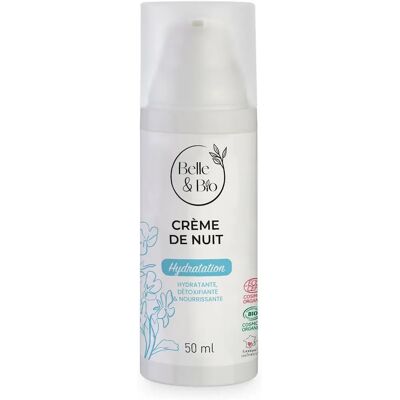 Belle & Bio - Crème de Nuit - 50ml - Certifié Bio Belle & Bio - Crème de Nuit - 50ml - Certifié Bio