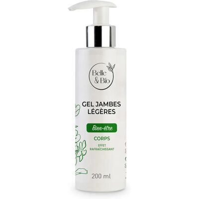 Belle y Bio Gel Piernas Ligeras 200 ml - Refrescante y Tonificante Belle y Bio Gel Piernas Ligeras 200 ml - Refrescante y Tonificante