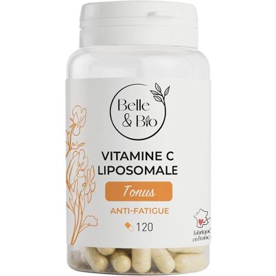 Belle & Bio Vitamine C Liposomale - Énergie - 120 Gélules - Publicité Belle & Bio Vitamine C Liposomale - Énergie - 120 Gélules - Publicité
