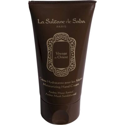 La Sultane de Saba Voyage en Orient Crème Hydratante pour Mains - Hand Cream - Publicité La Sultane de Saba Voyage en Orient Crème Hydratante pour Mains - Hand Cream - Publicité