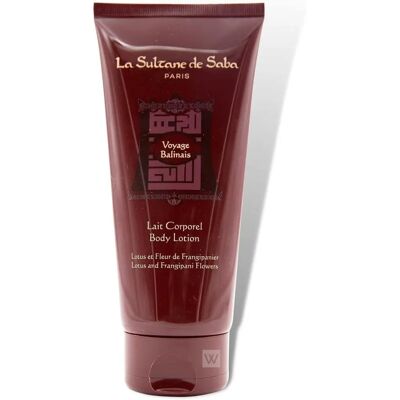 La Sultane de Saba Lait pour le corps Voyage Balinais - Hydratation longue durée - Publicité La Sultane de Saba Lait pour le corps Voyage Balinais - Hydratation longue durée - Publicité