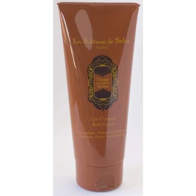 La Sultane de Saba Voyage sur la Route des Epices Lait pour le corps - Ayurvédique - 200 ml - Publicité La Sultane de Saba Voyage sur la Route des Epices Lait pour le corps - Ayurvédique - 200 ml - Publicité