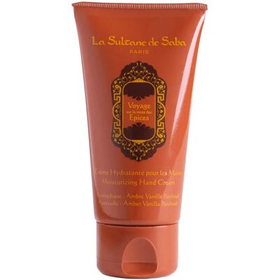 La Sultane de Saba Voyage sur la Route des Épices Crème pour les Mains - Ayurvédique - Publicité La Sultane de Saba Voyage sur la Route des Épices Crème pour les Mains - Ayurvédique - Publicité
