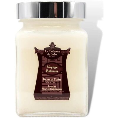 Beurre de karité Voyage Balinais - Shea butter pour femmes, 300ml, Fabriqué en France, Soins traditionnels, Ingrédients naturels - Publicité Beurre de karité Voyage Balinais - Shea butter pour femmes, 300ml, Fabriqué en France, Soins traditionnels, Ingrédients naturels - Publicité