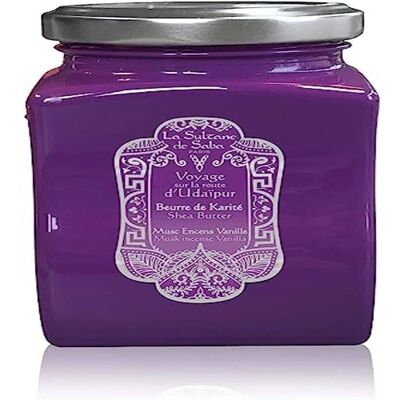 La Sultane de Saba Shea Butter Udaipur - Beurre de Karité, 300ml - Publicité La Sultane de Saba Shea Butter Udaipur - Beurre de Karité, 300ml - Publicité