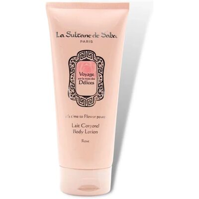 La Sultane de Saba Lait pour le corps à la rose - Body Milk - Publicité La Sultane de Saba Lait pour le corps à la rose - Body Milk - Publicité