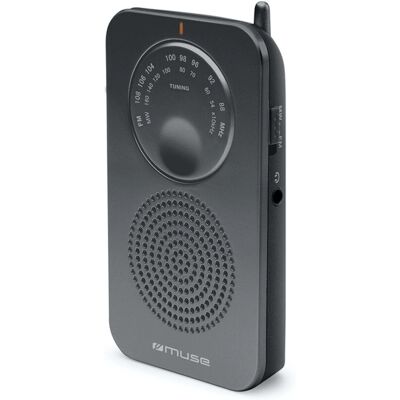 Rádio portátil Muse M-01RS - Analógico FM AM Rádio portátil Muse M-01RS - Analógico FM AM