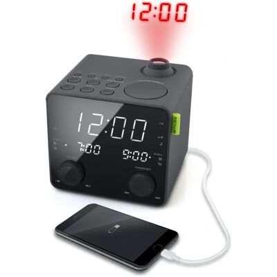 Muse M-189 P Radiowecker - Digital FM, Doppelalarm, Wandanstrahlung Muse M-189 P Radiowecker - Digital FM, Doppelalarm, Wandanstrahlung