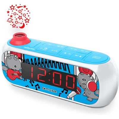 Radio-Réveil Muse M-167 KDB - Numérique, Multicolore, FM, MW - Publicité Radio-Réveil Muse M-167 KDB - Numérique, Multicolore, FM, MW - Publicité