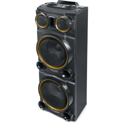 Haut-parleur portable Muse M-1988DJ Bluetooth - Fête & Karaoké - Publicité Haut-parleur portable Muse M-1988DJ Bluetooth - Fête & Karaoké - Publicité