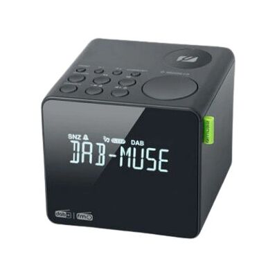 Muse M-187 CDB Wecker - Digital, Schwarz, DAB+ FM, 20 Voreinstellungen Muse M-187 CDB Wecker - Digital, Schwarz, DAB+ FM, 20 Voreinstellungen
