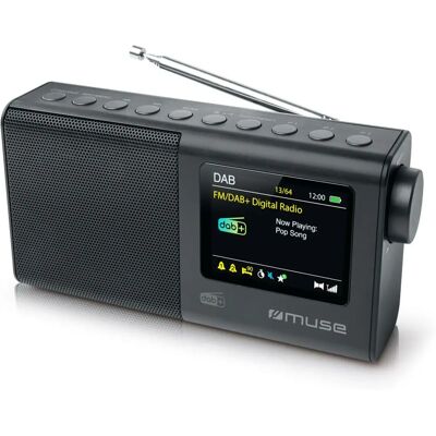 Radio numérique portable Muse M-117 DB - Radio - Publicité Radio numérique portable Muse M-117 DB - Radio - Publicité