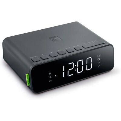 Muse M-175 WI Orologio Radio Caricabatterie Wireless - Nero Muse M-175 WI Orologio Radio Caricabatterie Wireless - Nero