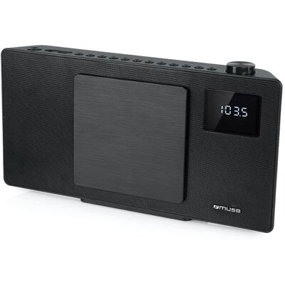 Système Micro Bluetooth Muse M-60BT - Montage mural - 40W - Noir - Publicité Système Micro Bluetooth Muse M-60BT - Montage mural - 40W - Noir - Publicité