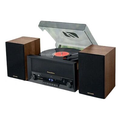 Sistema audio domestico Muse MT-120 MB - Sistema audio, Bluetooth, USB, 78 RPM, Nero Sistema audio domestico Muse MT-120 MB - Sistema audio, Bluetooth, USB, 78 RPM, Nero