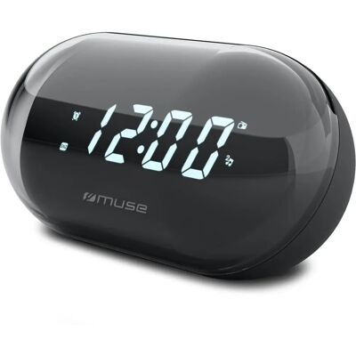 Muse M-15 GL Radio Wecker - LED Display FM Dubbelaalarm Slaap Muse M-15 GL Radio Wecker - LED Display FM Dubbelaalarm Slaap