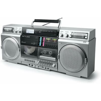 Muse M-380 GBS Tragbarer CD-Player mit Radio & Bluetooth Muse M-380 GBS Tragbarer CD-Player mit Radio & Bluetooth