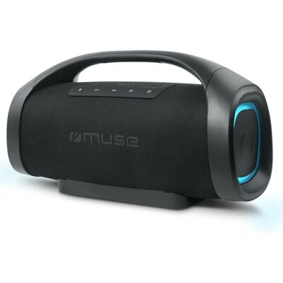 Muse Tragbarer Bluetooth-Lautsprecher Wasserdicht - Schwarz - 10h - Bluetooth Lautsprecher Muse Tragbarer Bluetooth-Lautsprecher Wasserdicht - Schwarz - 10h - Bluetooth Lautsprecher