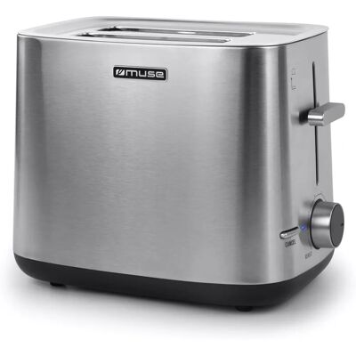 Muse MS-115 BS Edelstahl-Toaster - 2 Scheiben Muse MS-115 BS Edelstahl-Toaster - 2 Scheiben