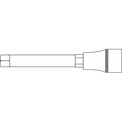CLAS SA 0379 - 5mm hex - 100mm - 1/2 pulg. - Socket hexagonal CLAS SA 0379 - 5mm hex - 100mm - 1/2 pulg. - Socket hexagonal