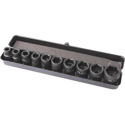 Set de 10 vasos de impacto CLAS OS 3100 10-27mm 1/2" Set de 10 vasos de impacto CLAS OS 3100 10-27mm 1/2"