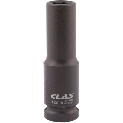CLAS Chiave a bussola lunga a sei punte - 12mm 1/2 CLAS Chiave a bussola lunga a sei punte - 12mm 1/2