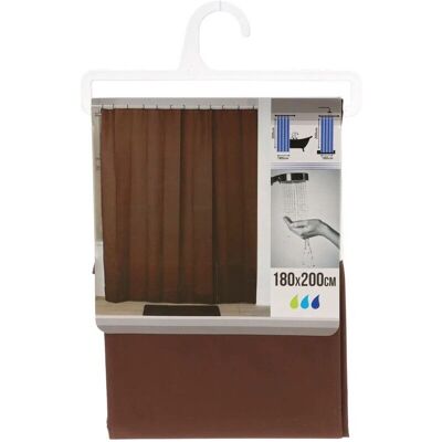 TENDANCE - Tenda da doccia peva 180x200cm - cioccolato - Shower curtain TENDANCE - Tenda da doccia peva 180x200cm - cioccolato - Shower curtain