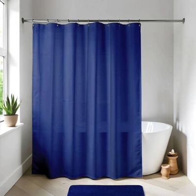 TENDANCE - Tenda da doccia peva 180x200cm - Marineblau TENDANCE - Tenda da doccia peva 180x200cm - Marineblau