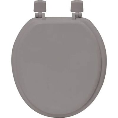 TENDANCE - Couvercle de WC en MDF 17 Pouces - Fixations en Plastique - Taupe - Publicité TENDANCE - Couvercle de WC en MDF 17 Pouces - Fixations en Plastique - Taupe - Publicité