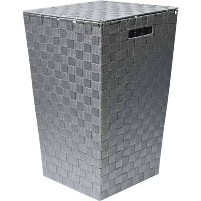 TENDANCE Grauer Polyester Wäschekorb - Laundry Basket TENDANCE Grauer Polyester Wäschekorb - Laundry Basket
