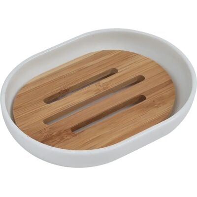 TENDANCE Porta sapone ovale in bambù - Accessori bagno TENDANCE Porta sapone ovale in bambù - Accessori bagno