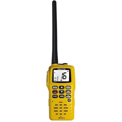 Walkie-Talkie Navicom RT411 - VHF, IPX6, Portátil Walkie-Talkie Navicom RT411 - VHF, IPX6, Portátil