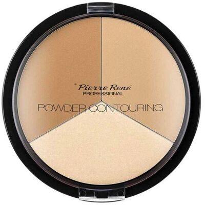 Pierre René Powder Contouring - 23g, Aspetto naturale abbronzato Pierre René Powder Contouring - 23g, Aspetto naturale abbronzato