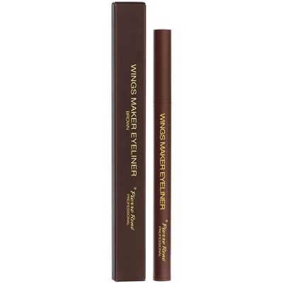Eyeliner Impermeabile Marrone Wings Maker Pierre René - Per Donne Eyeliner Impermeabile Marrone Wings Maker Pierre René - Per Donne
