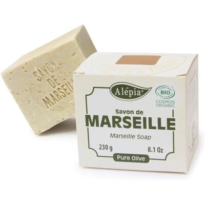 ALEPIA Ekologisk olivtvål Marseille 230g ALEPIA Ekologisk olivtvål Marseille 230g