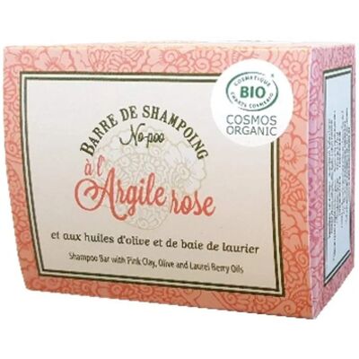 Savon solide biologique à l'argile rose - Alepia - Publicité Savon solide biologique à l'argile rose - Alepia - Publicité