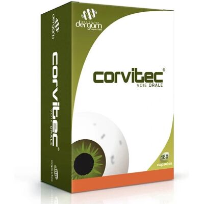 Dergam Corvitec 180 Capsules - Santé des Yeux - Publicité Dergam Corvitec 180 Capsules - Santé des Yeux - Publicité