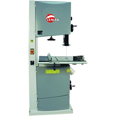 Leman Modèle SRU470T - Scie à ruban - 470 mm - Moteur 2000W - Table inclinable - Cadre robuste - Publicité Leman Modèle SRU470T - Scie à ruban - 470 mm - Moteur 2000W - Table inclinable - Cadre robuste - Publicité