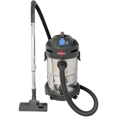 Leman Aspirateur - 30L Inox Souffleur Synchronisé - Publicité Leman Aspirateur - 30L Inox Souffleur Synchronisé - Publicité