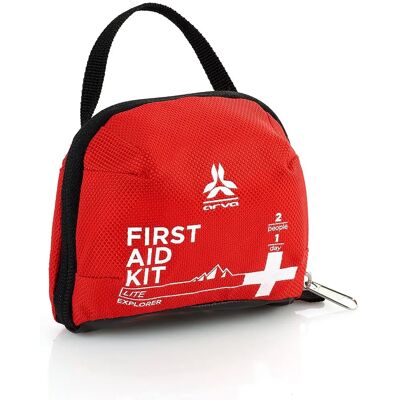 Arva Lite Explorer Trousse de Premiers Secours - Compacte, Rouge - Publicité Arva Lite Explorer Trousse de Premiers Secours - Compacte, Rouge - Publicité