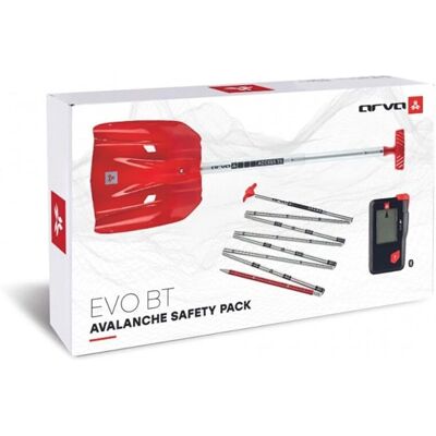 Arva EVO BT Lawinen-Sicherheitsset - Sender, Sonde, Schaufel Arva EVO BT Lawinen-Sicherheitsset - Sender, Sonde, Schaufel